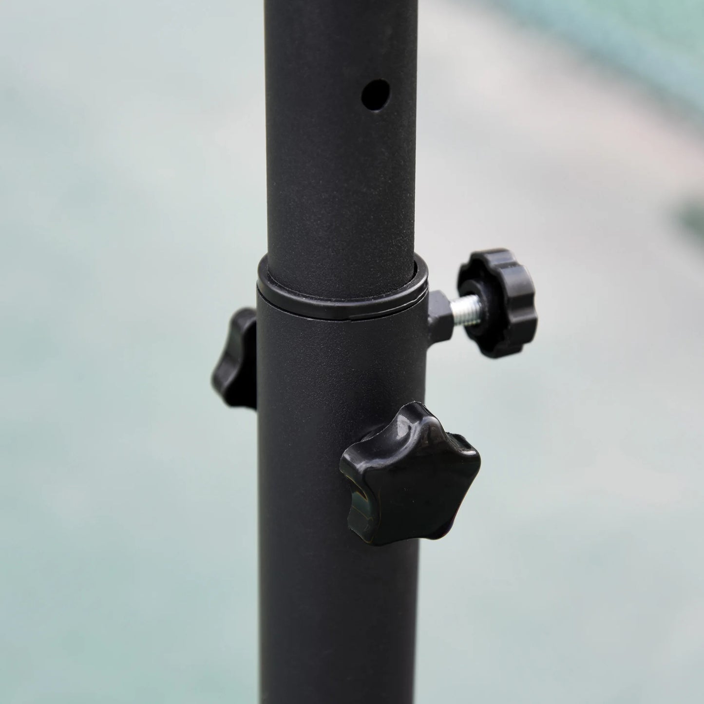 Hign-concerned Outdoor Adjustable Basketball Hoop System WeatherResistant Telescoping Pole