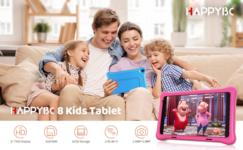 AEEZO-US TK801 Kid-Friendly Tablet With 2GB RAM 32GB ROM