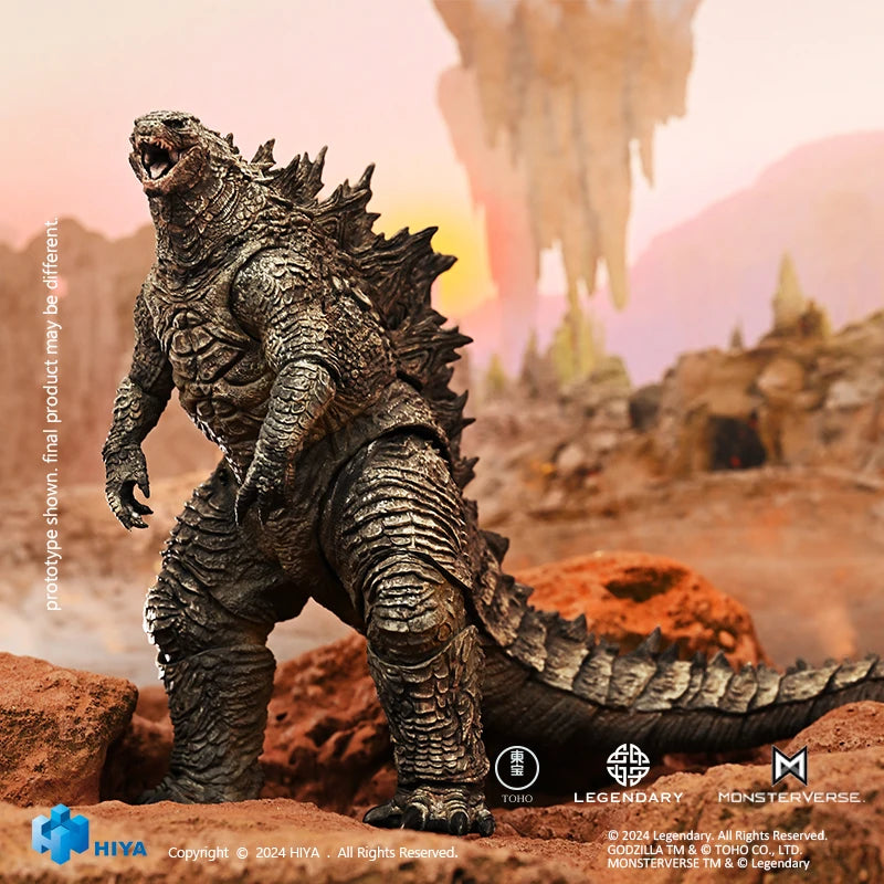In Stock HIYA Exquisite Basic Series Godzilla X Kong The New Empire Godzilla Rre-evolved Action Figure,Collection Model Gift
