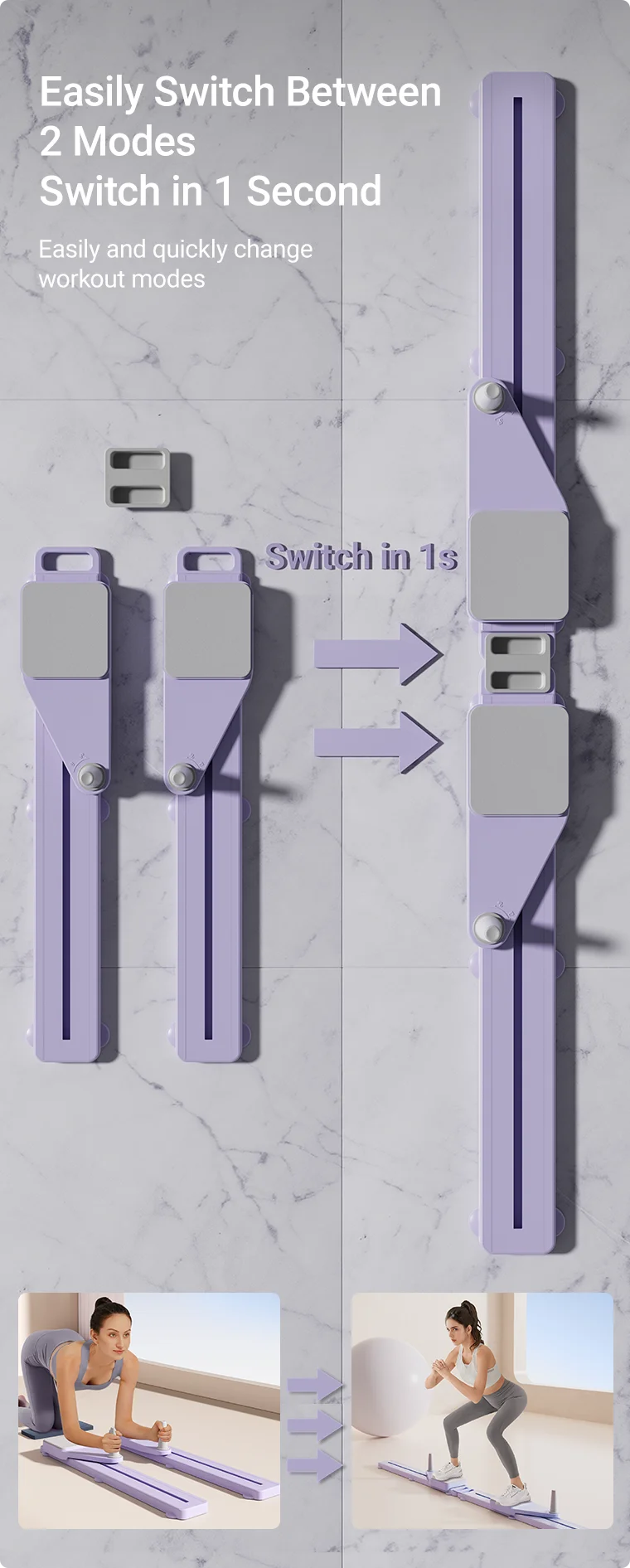 Cursor Fitness Two In One Abs And Ski Board Core Trainer