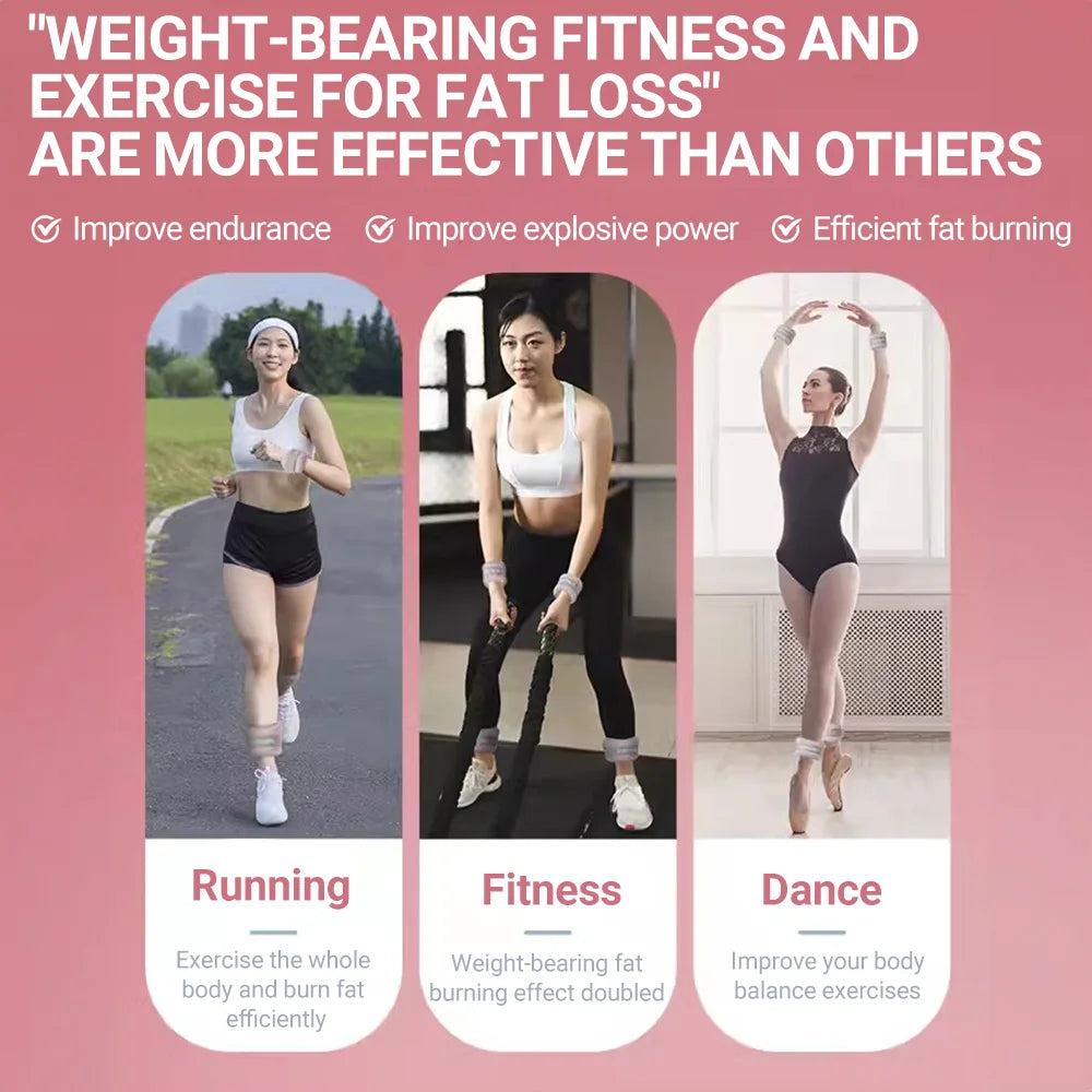 ST ORIGINAL Ankle Weights 2 Pack Adjustable Iron Sand