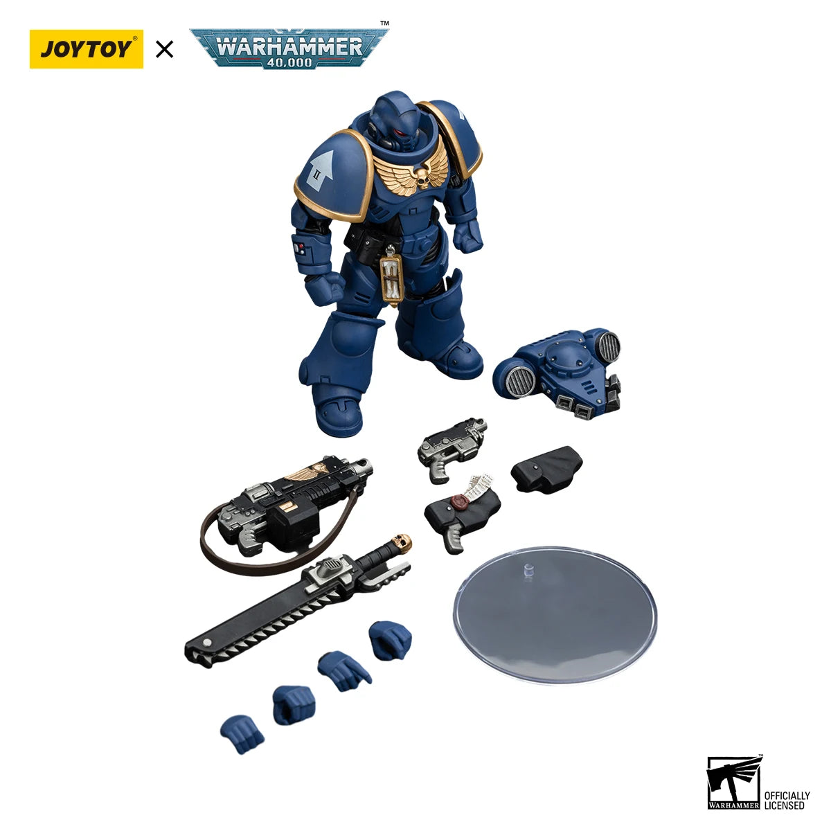 JOYTOY Warhammer 40,000 1/18 Action Figures Ultramarines Intercessors Military Model