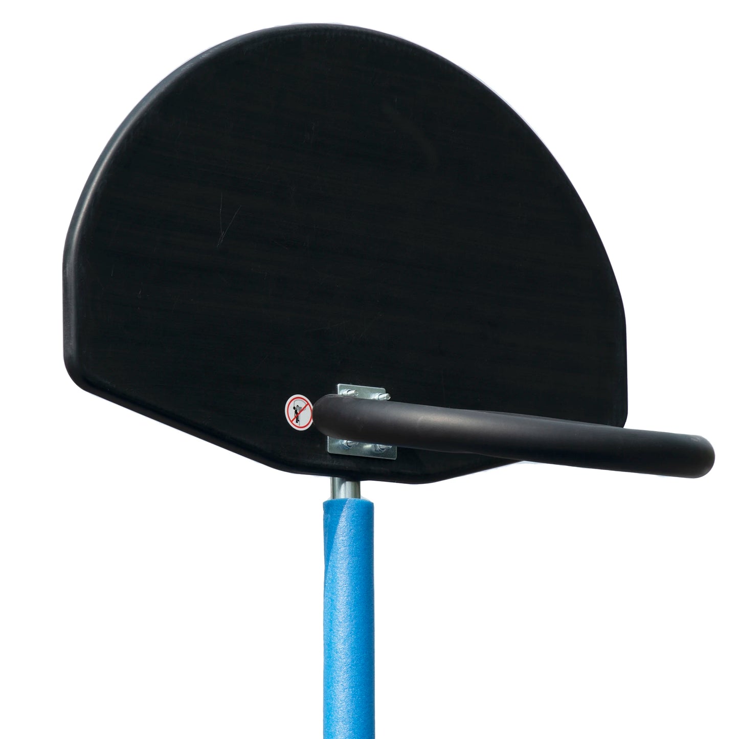 HiMISS Trampoline With Backboard Enclosure Net And Ladder