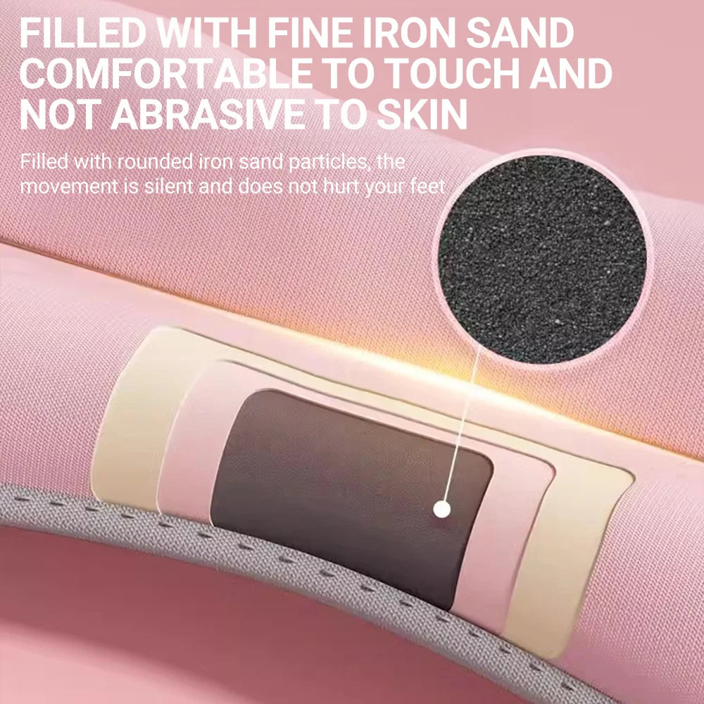 ST ORIGINAL Ankle Weights 2 Pack Adjustable Iron Sand