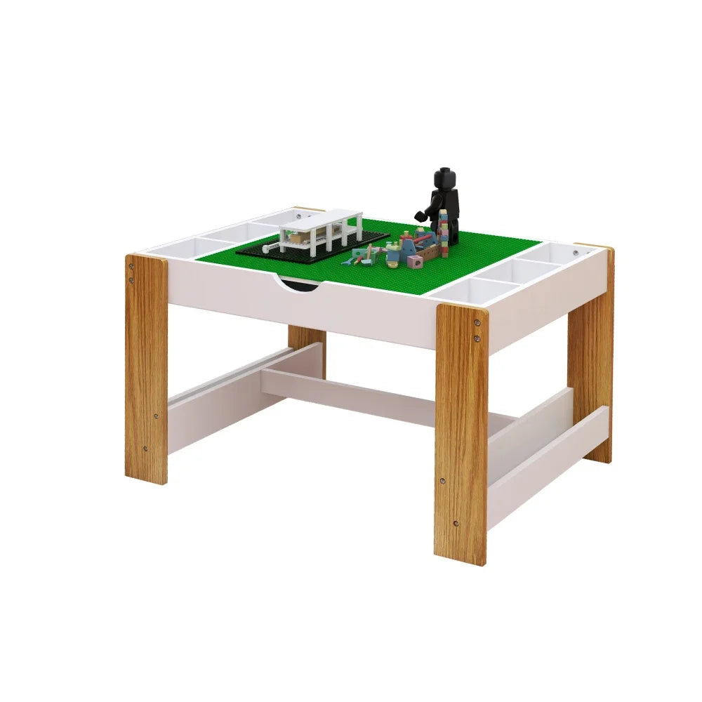 Hign-concerned Kids 2 In 1 Educational Table Chairs Set