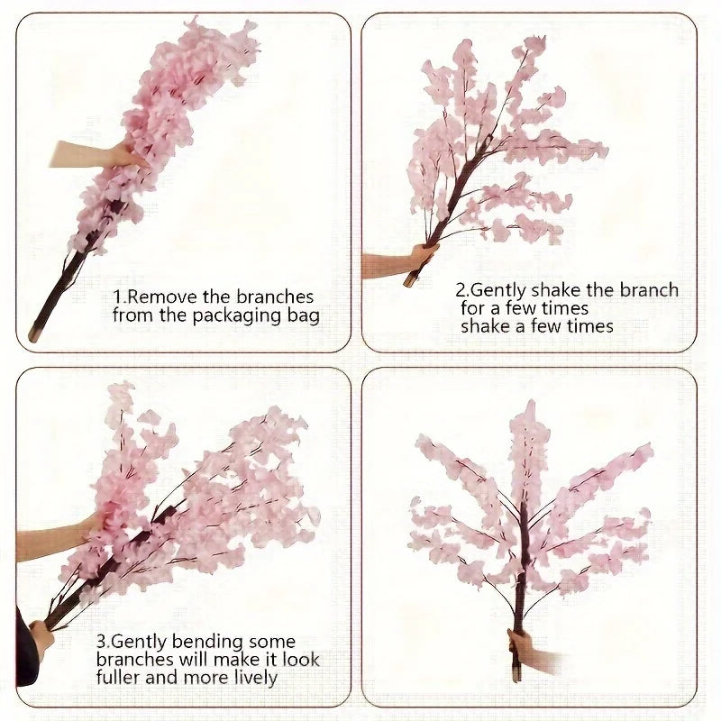 Artificial Cherry Trees Indoor Decor Blossom For Events
