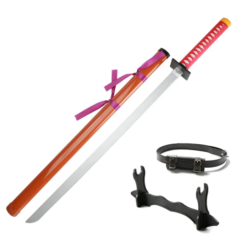 Japanese Anime Katana Swords Collectible Not Sharp Belt