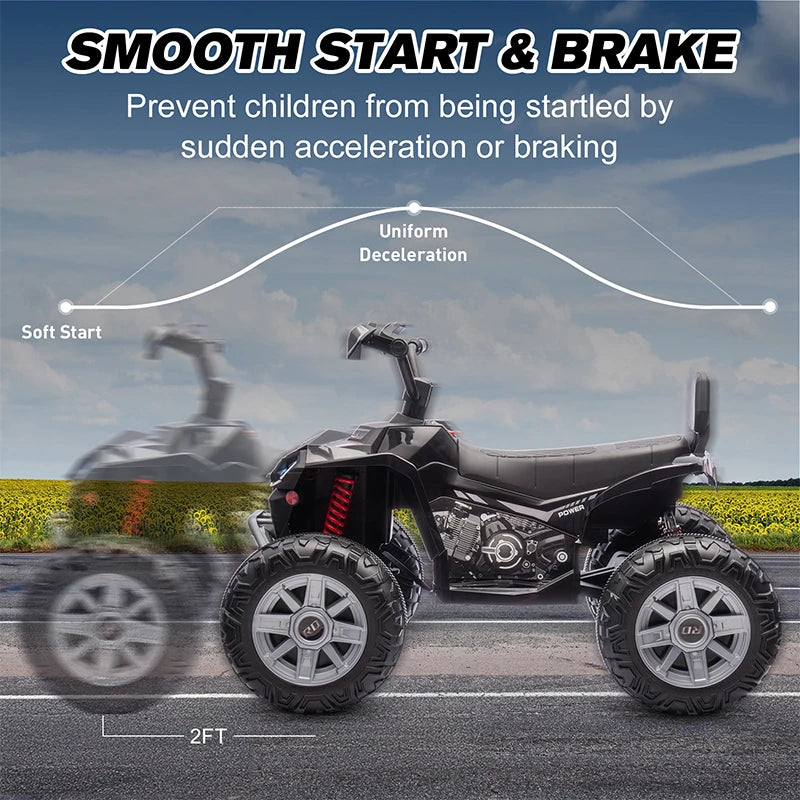 24V Kids Electric Vehicle 4 Wheeler Ride On Toy Car For Toddlers