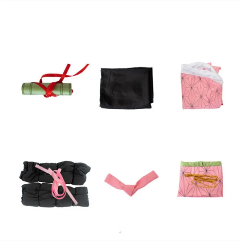 HMCNCN Demon Slayer Shinobu Cosplay Wig Costume Outfit