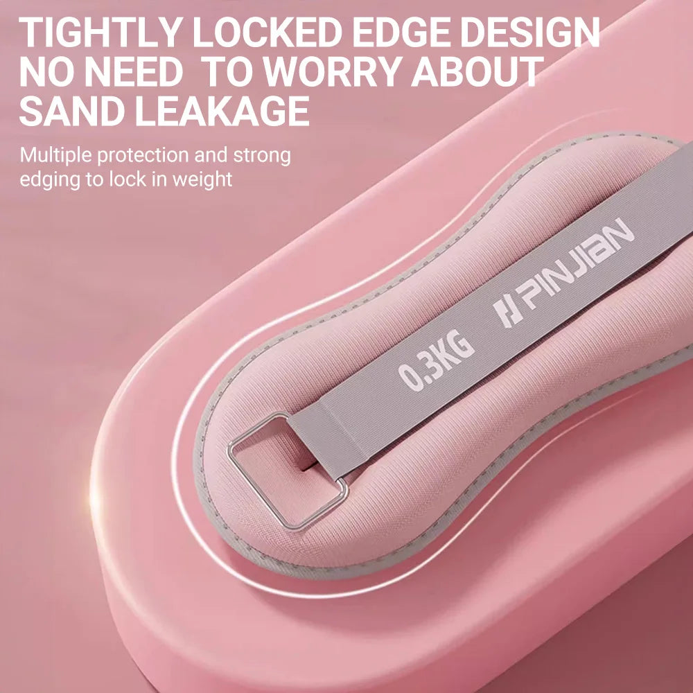 ST ORIGINAL Ankle Weights 2 Pack Adjustable Iron Sand