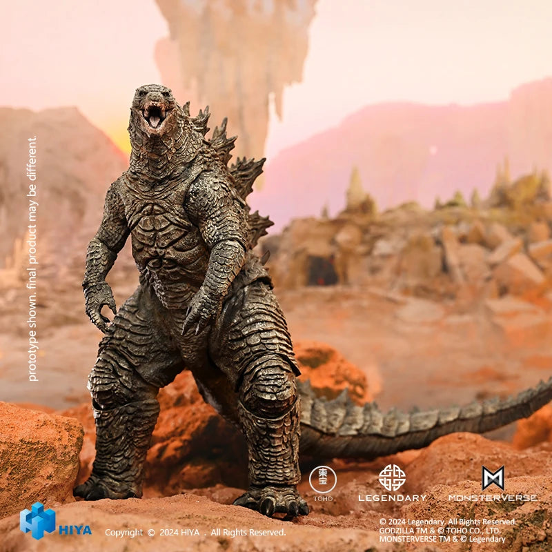 In Stock HIYA Exquisite Basic Series Godzilla X Kong The New Empire Godzilla Rre-evolved Action Figure,Collection Model Gift